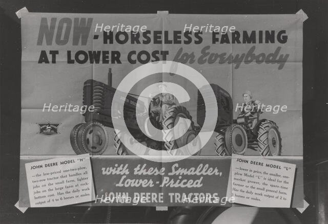 Advertising poster, Caldwell, Idaho,  1941-06. Creator: Russell Lee.