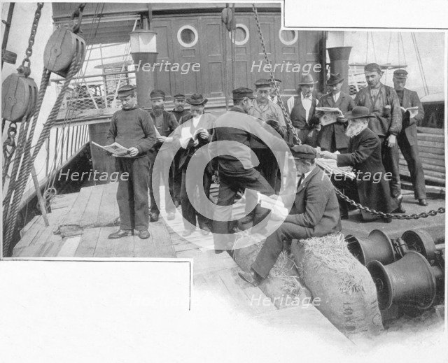 'With Jack afloat', St Andrew's Waterside Mission, London, c1903 (1903). Artist: Unknown.