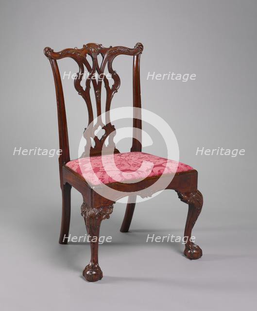 Side Chair, c. 1770. Creator: Unknown.