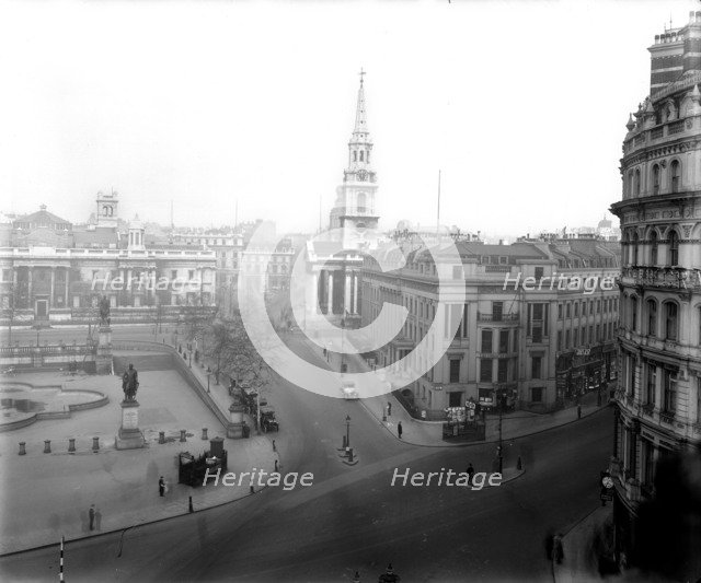 Trafalgar Square, Westminster, London. Artist: Bedford Lemere and Company
