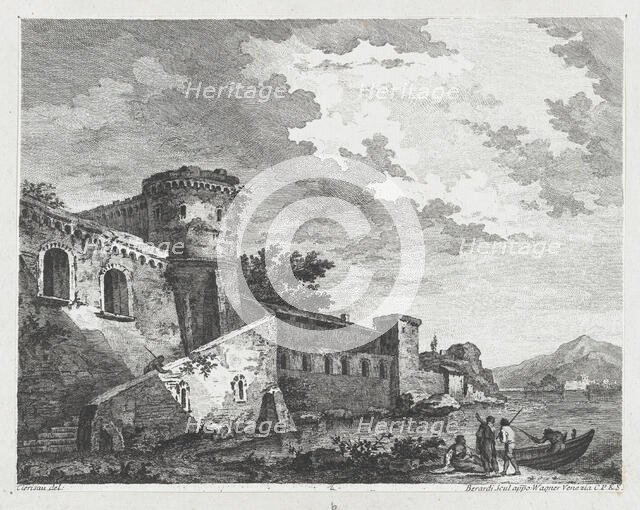 River Scene, ca. 1750-70. Creator: Fabio Berardi.