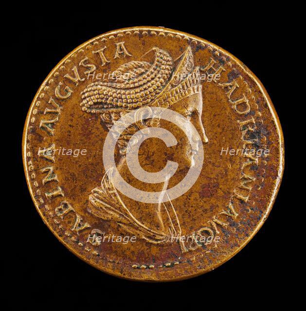 Sabina, died A.D. 136 or 137, Wife of Hadrian [obverse]. Creator: Giovanni da Cavino.
