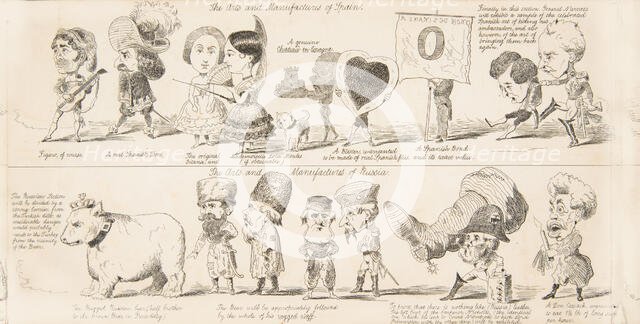 The Great Exhibition "Wot is to Be", Probable Results of The Industry of All Nations in Th..., 1850. Creator: George Augustus Sala.