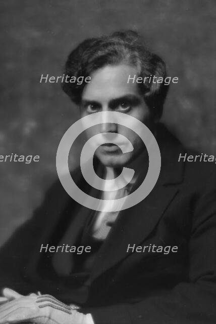 Korbel, Mario, Mr., portrait photograph, between 1914 and 1928. Creator: Arnold Genthe.