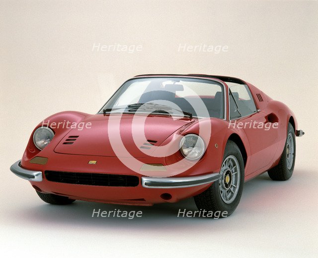1974 Ferrari Dino 246 GTS. Artist: Unknown.