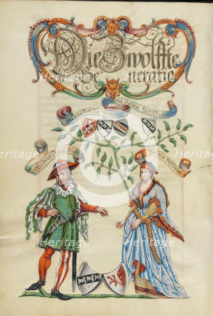 The Twelfth Generation, Friedrich Derrer, about 1626-1711. Creator: Unknown.