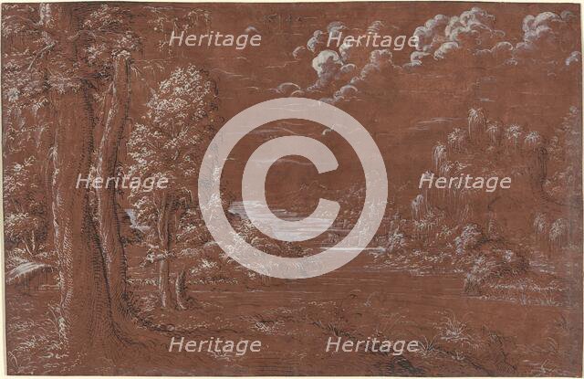 River Landscape, 1544. Creator: Unknown.