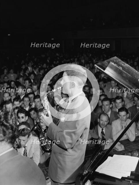 Portrait of Art Pepper, 1947 or 1948. Creator: William Paul Gottlieb.