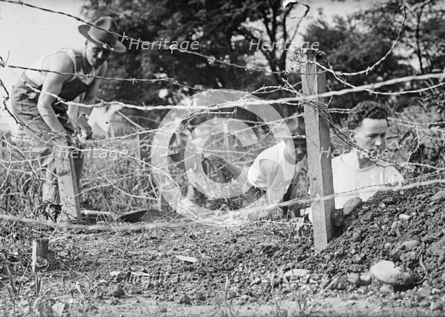 Camp, 1917 or 1918. Creator: Harris & Ewing.