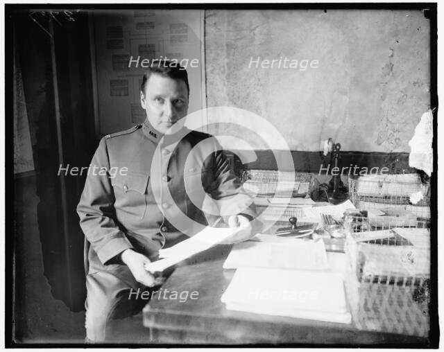 Lt. Col. Franklin Kenney, between 1910 and 1920. Creator: Harris & Ewing.