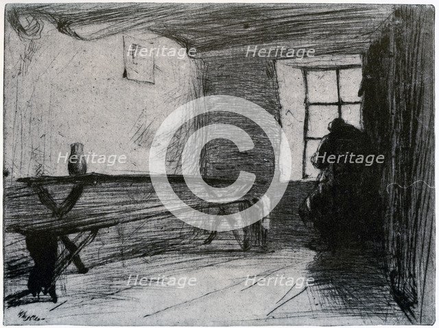 'The Miser', c1851 (1904).Artist: James Abbott McNeill Whistler