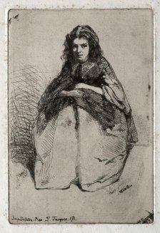 Twelve Etchings from Nature: Fumette, 1858. Creator: James McNeill Whistler (American, 1834-1903).
