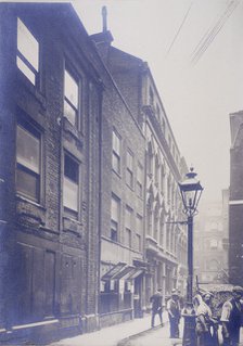 No 7 Angel Court, London, 1911. Artist: Anon