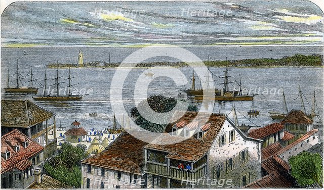 Nassau, Bahamas, c1880. Artist: Unknown