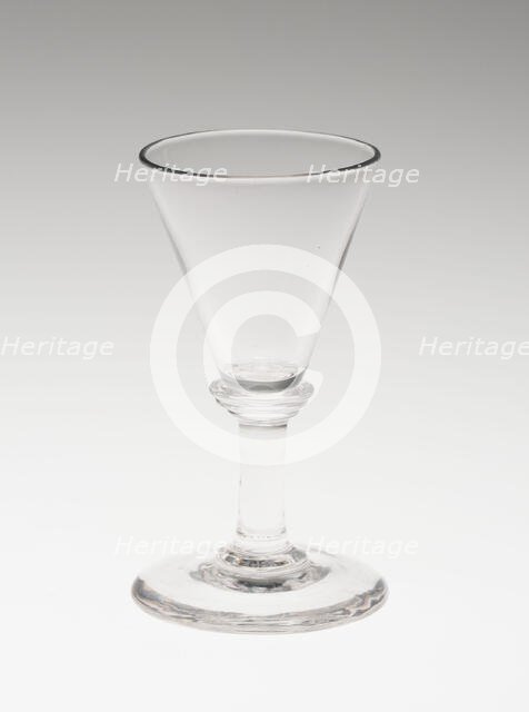 Ale Glass, England, 1750/1850. Creator: Unknown.