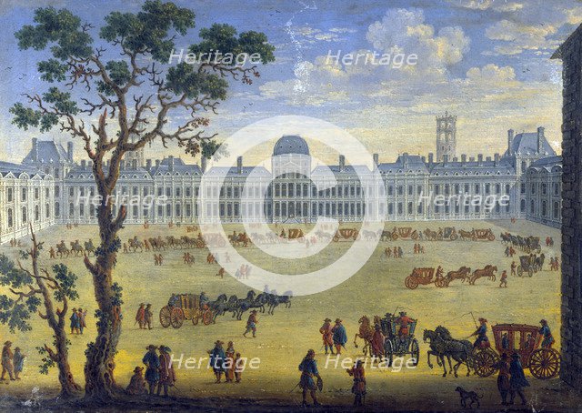 'Imaginary View of the Tuileries', 17th century. Artist: Anon