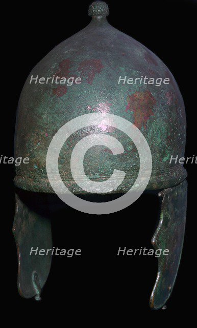 Early Roman helmet, 4th century BC. Artist: Unknown