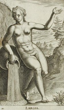 Largia, 1587. Creator: Philip Galle.