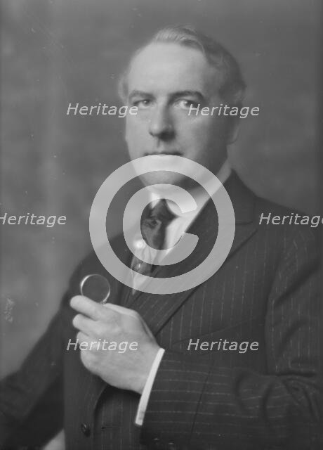 Whittlesey, White, Mr., portrait photograph, 1915 Apr. 20. Creator: Arnold Genthe.
