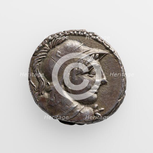 Denarius of Cornelius Lentulus, about 88 B.C. Creator: Unknown.