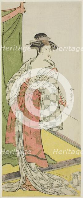 The Actor Segawa Kikunojo as a Courtesan in Summer Attire, early 1780s. Creator: Katsukawa Shunjo.