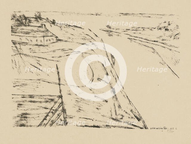 View of a river, 1912. Creator: Klee, Paul (1879-1940).