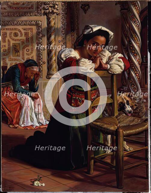 Past and Present, 1868. Creator: William Holman Hunt.