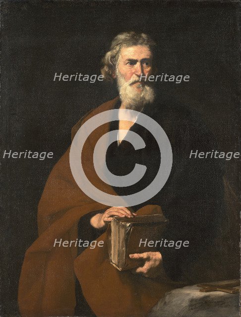 Saint Matthew the Evangelist. Artist: Ribera, José, de (1591-1652)