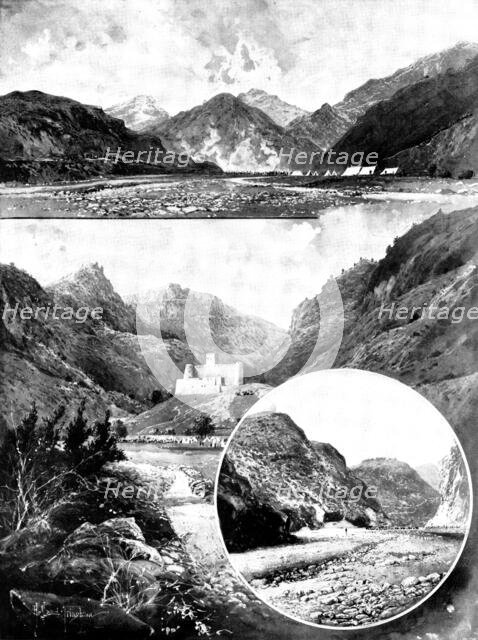 The Indian Frontier Rising: the expedition into the Khyber and Bazar Valley, 1898. Creator: Joseph Holland Tringham.