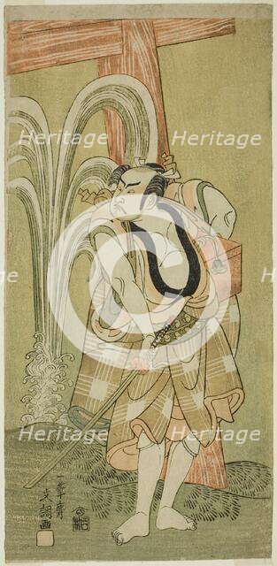 The Actor Otani Hiroji III in an Unidentified Role, c. 1770. Creator: Ippitsusai Buncho.