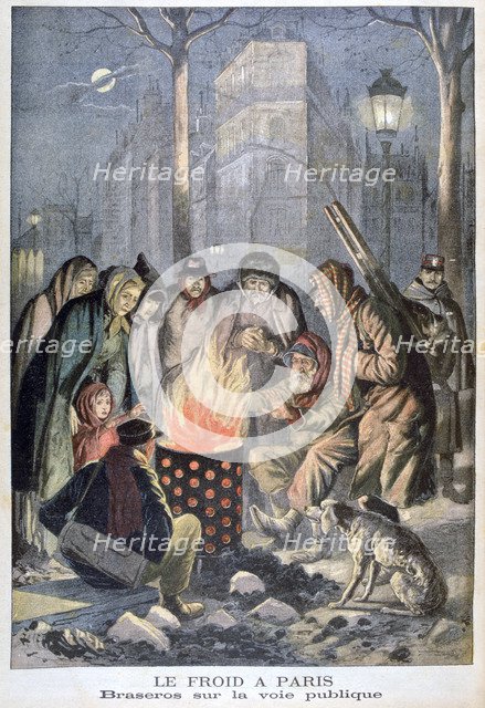 Cold Paris, 1902. Artist: Unknown