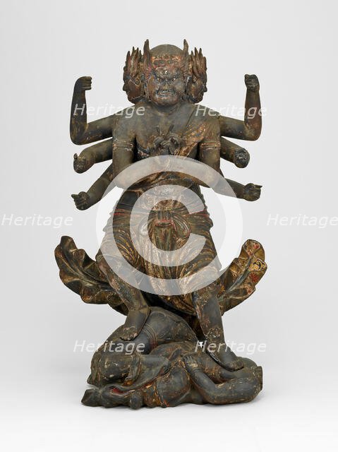 Gozanze Myo-o, Japan, 1680. Creator: Nakabayashi Gennai.