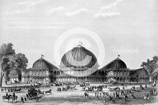 The Great Exhibition at Dublin, 1853, (c1920). Artist: Unknown