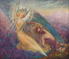 'The Angel of Splendours', c1894, (1911). Artist: Jean Delville.