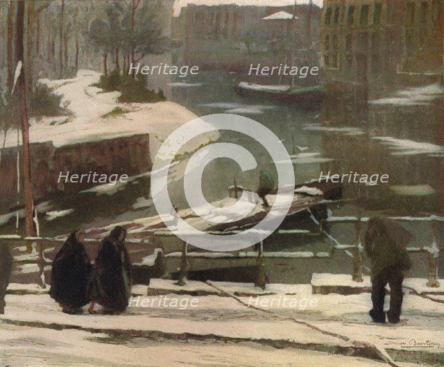 Le Degel A Gand, c1902, (1906-7). Artist: Albert Baertsoen