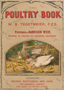 "The Poultry Book", 1867. Creator: Harrison Weir.