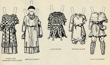 'The Gallery of Historic Costume: The Dresses Worn in the Days of Richard I', c1934. Artist: Unknown.