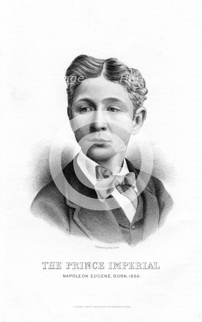 Napoleon Eugene, the Prince Imperial, late 19th century. Artist: Unknown