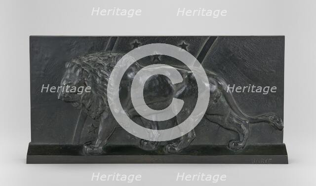 Lion of the Column of July, model 1836, cast by 1873. Creator: Antoine-Louis Barye.