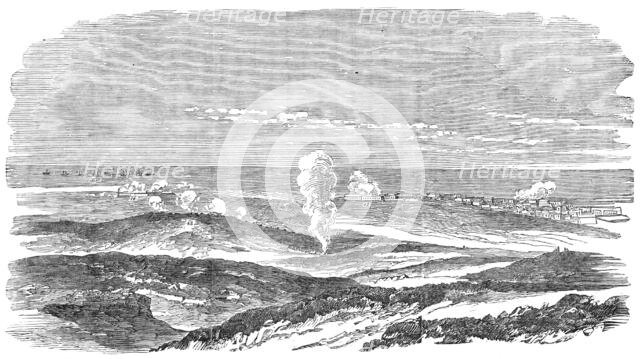 Sebastopol during the Siege - general view, 1854. Creator: Unknown.