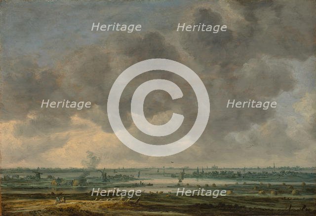 View of Haarlem and the Haarlemmer Meer, 1646. Creator: Jan van Goyen.