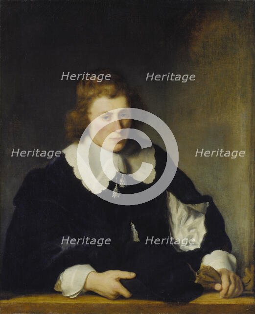 Portrait of a Young Man, 1644. Creator: Ferdinand Bol.