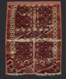 Turkmen Ersari carpet, 18th century, (1701-1800). Artist: Unknown.