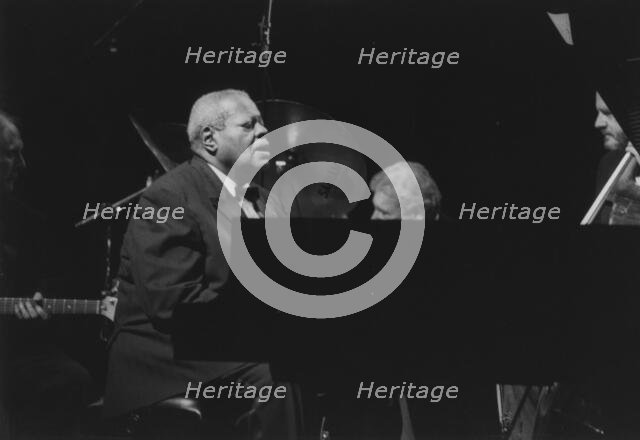 Oscar Peterson, North Sea Jazz Festival, Netherlands, 1995. Creator: Brian Foskett.