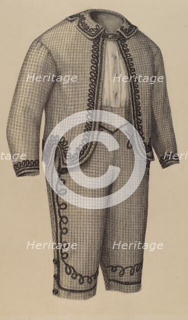 Boy's Suit, 1935/1942. Creator: Julie C Brush.
