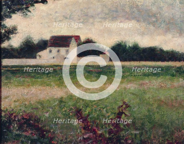 Landscape in Île-de-France, 1881-1882.