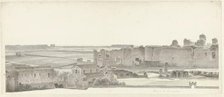 The Baths of Caracalla and Two Capitals from the Villa Mattei in Rome, c.1809-c.1812. Creator: Josephus Augustus Knip.