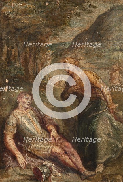 Rinaldo and Armida, c16th century. Creator: Anon.