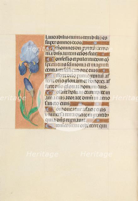 Hours of Queen Isabella the Catholic, Queen of Spain: Fol. 107v, c. 1500. Creator: Master of the First Prayerbook of Maximillian (Flemish, c. 1444-1519); Associates, and.