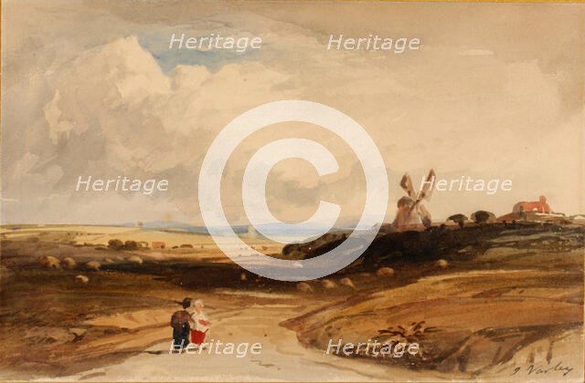 Small Landscape (Dutch), early 19th century. Creator: John Varley I.